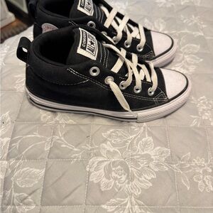 Converse Kids Black and White Sneakers